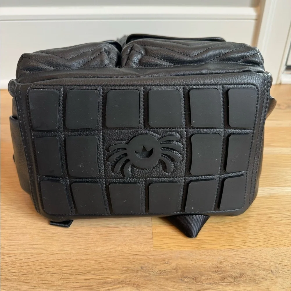 Itzy Ritzy • Diaper Bag Boss Backpack • Rock & Roll • Black